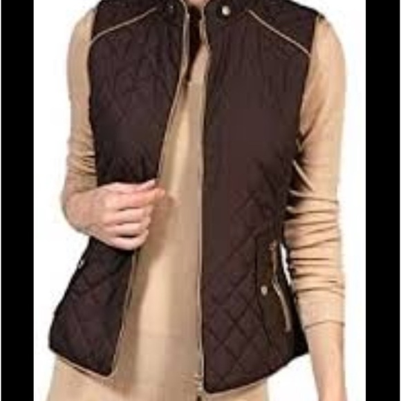 Active USA Quilted Padded Vest, Brown
Size M - Picture 1 of 9